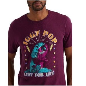 Lee’s Iggy Pop T-shirt Graphic Band Tee NWT